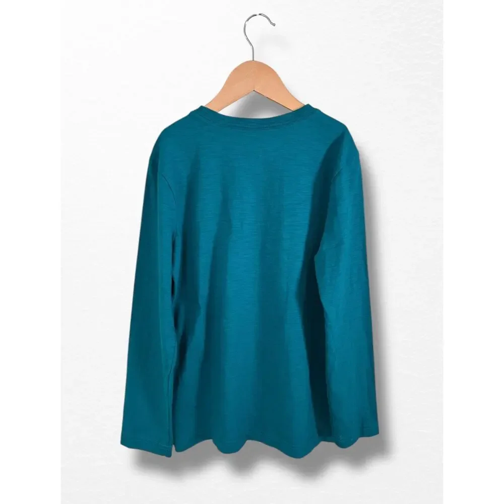LL Bean Kids’ Slub Knit Graphic Tee, Size 10/12